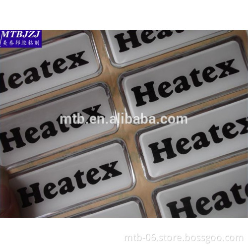 3D Doming Sticker Liquid Polyurethane AB PU Adhesive Glue Direct Factory